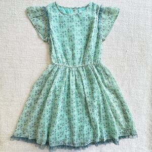 Wild & Gorgeous Teal Party Dress EUC 8/9